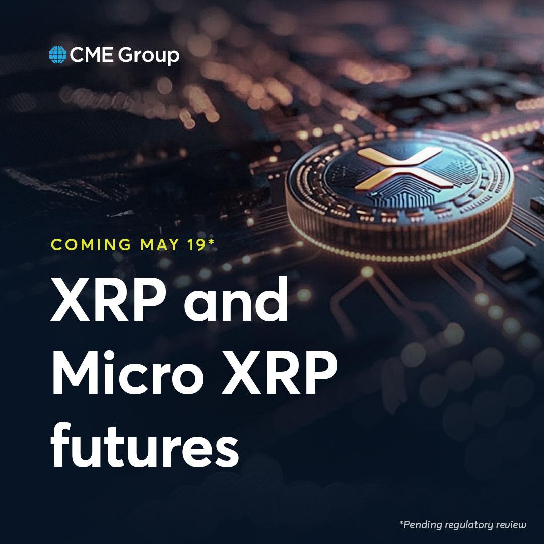 🚨 BREAKING: 🔥 NOVITÀ: I Futures su $XRP e Micro $XRP saranno attivi oggi su CME!