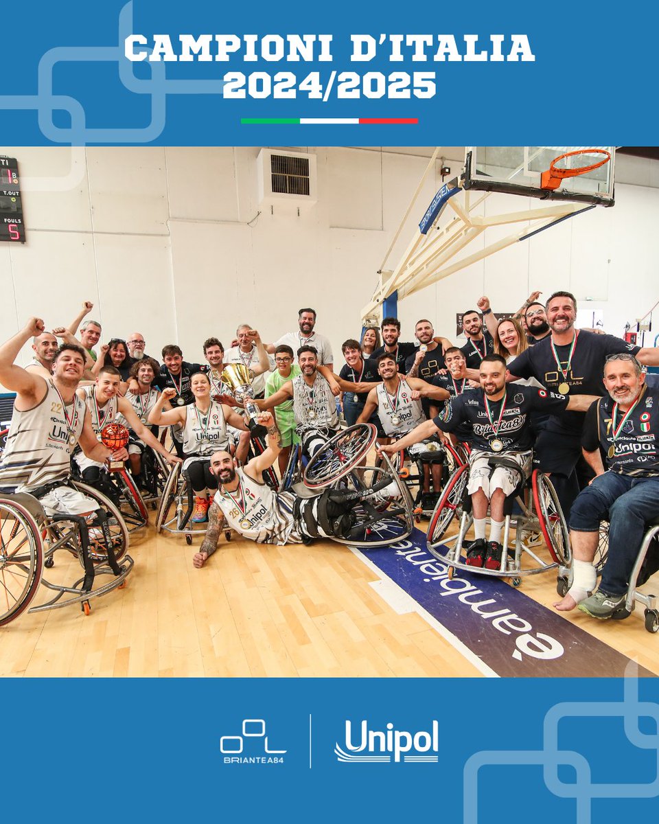 Unipol Corporate (@unipolcorporate) on Twitter photo #Unipol <a href="/Briantea84/">Briantea84</a> #Cantù ha scritto una nuova pagina della sua gloriosa storia: è Campione d’Italia per l’undicesima volta.
È il quarto scudetto degli ultimi 5 anni, il nono nelle ultime 12 edizioni.
Orgogliosi di tutti voi 🩷
#shineYOURlight
#CAMPIONIDITALIA
#Scudetto #Unipol <a href="/Briantea84/">Briantea84</a> #Cantù ha scritto una nuova pagina della sua gloriosa storia: è Campione d’Italia per l’undicesima volta.
È il quarto scudetto degli ultimi 5 anni, il nono nelle ultime 12 edizioni.
Orgogliosi di tutti voi 🩷
#shineYOURlight
#CAMPIONIDITALIA
#Scudetto