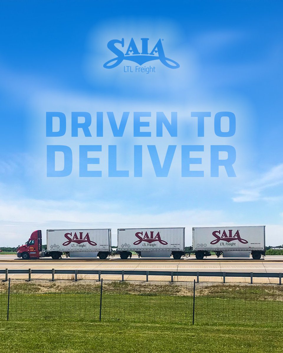 Saia is more than logistics—we’re a nationwide partner committed to on-time deliveries and customer-first service. We go the extra mile so your business can keep moving. #saialtlfreight