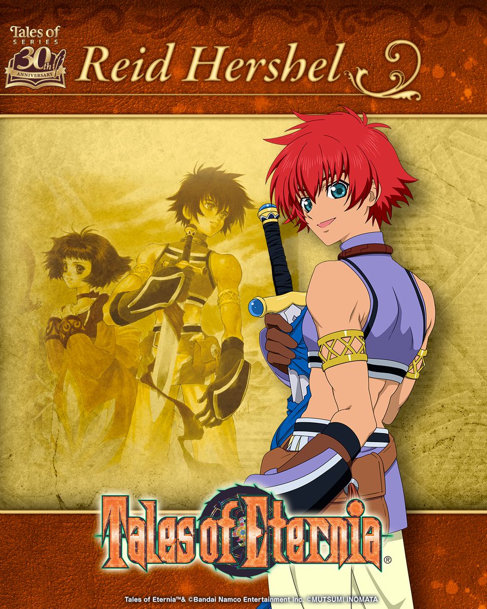 A timeless tale, never fading over the years.

1995/12/15 | Tales of Phantasia

1997/12/23 | Tales of Destiny

2000/11/30 | Tales of Eternia

We thank you as we journey toward our 30th year...