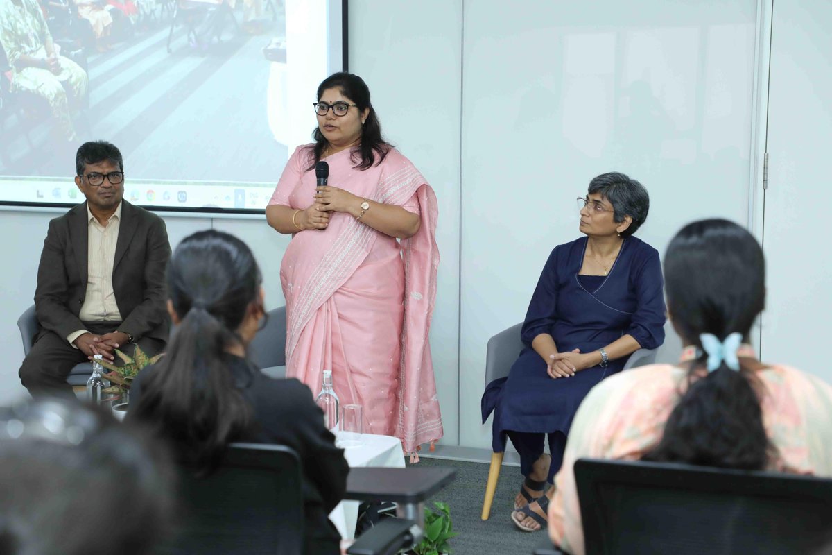 Hitachi Energy India hosted 120 students at the Bangalore office in Brigade Opus today as a part of our Women in Engineering and STEM education initiative. Through our ongoing commitment to Diversity360, this initiative is focused on diversity, gender equality, and inclusive