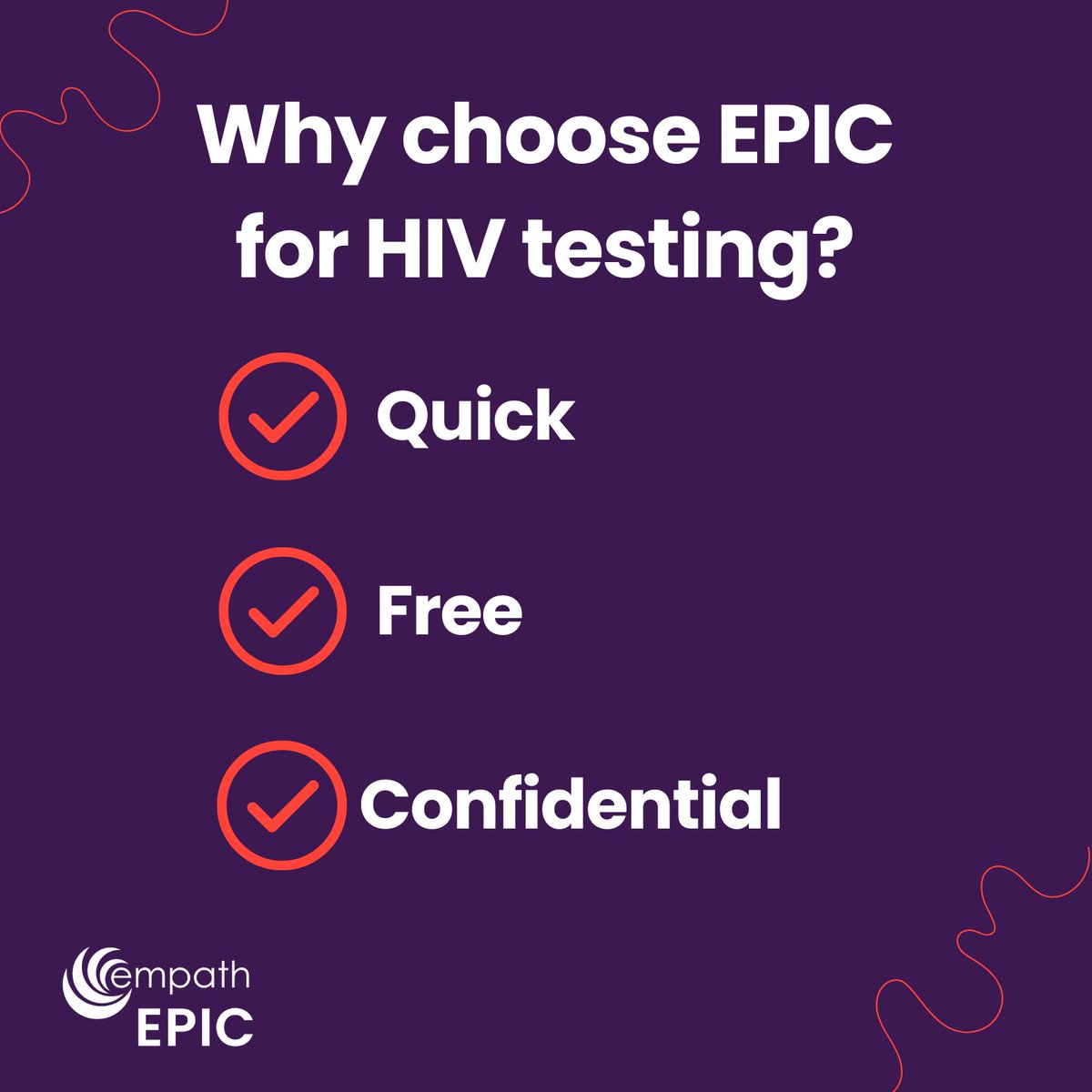 EPICTampaBay's tweet image. Did you know EPIC offers free HIV testing?  Request a self test and take it in the privacy of your own space or visit one of our offices. No matter what you chose, it only takes a few minutes to #KnowYourStatus MyEPIC.org. #StopHIVTogether #FreeHIVTest #HIVTesting