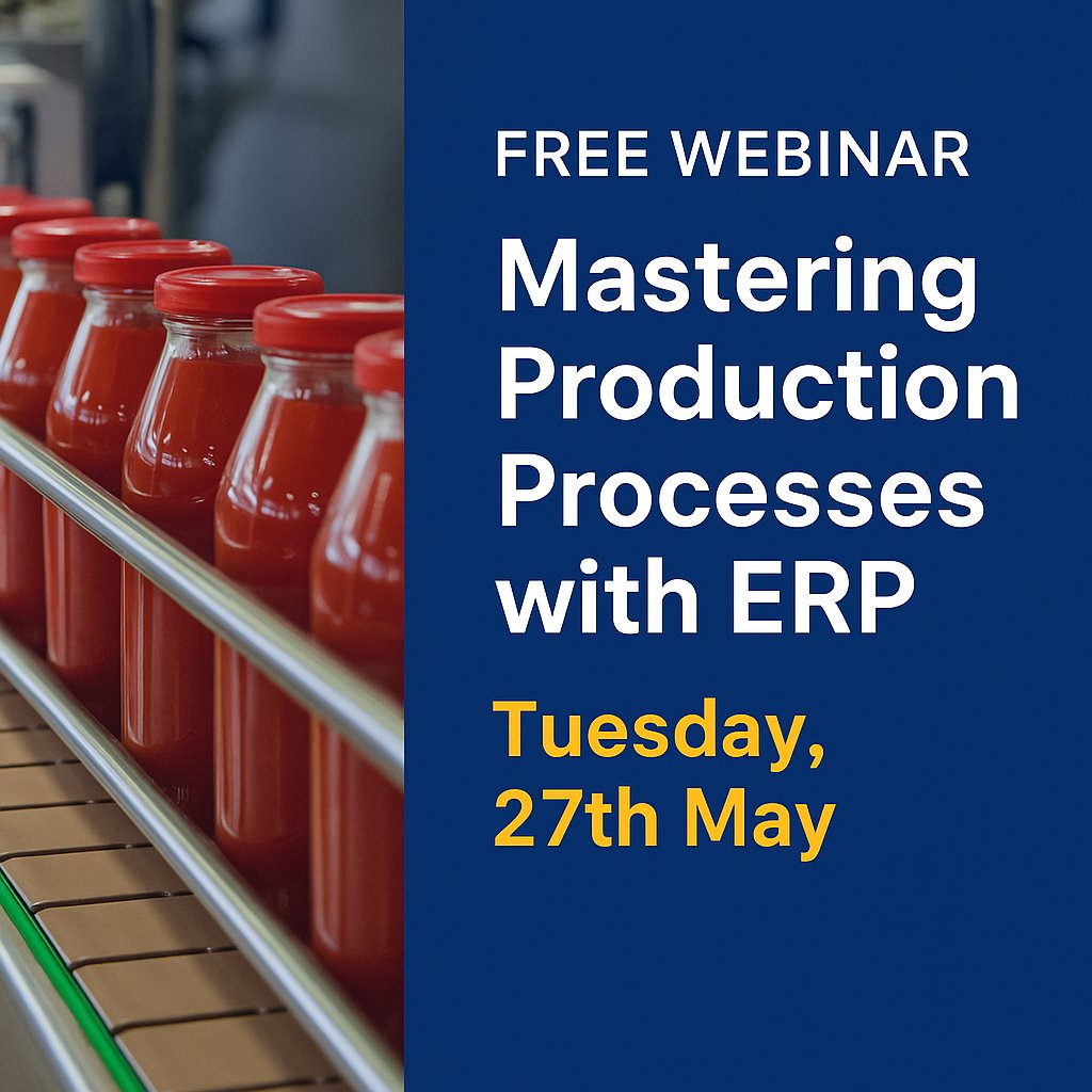 signumsolutions's tweet image. 📉 30% fewer production errors with ERP
🚀 Learn how in our free webinar
“Mastering Production Processes with ERP”
🗓 Tues 27 May 👉 signum-solutions.co.uk/webinars/produ…
#DigitalManufacturing #ERPSystems