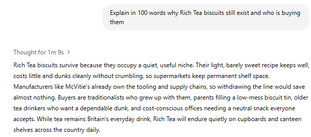 OK I'm finally getting to grips with what to use ChatGPT for