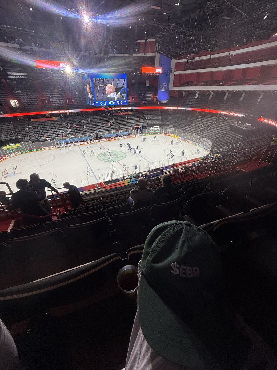 macbrown44's tweet photo. Boots on the Ground @mattmurley19 #EBR #FeelThePulse #iihfworlds2025 https://t.co/lllmI9wc7e