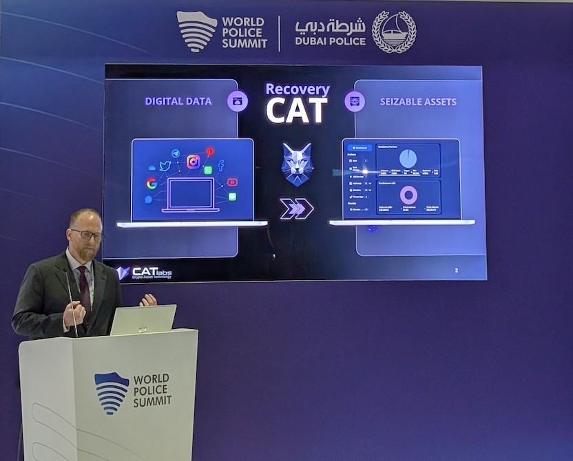 CatCryptoLabs's tweet photo. As @realDonaldTrump was touring the Middle East to solidify $200b+ in tech deals, CAT Labs was the flag bearer for U.S. Tech Startups in the region receiving the Startups Innovation Award at the World Police Summit selected from over 200 global startups! https://t.co/bBFy6TtcZM