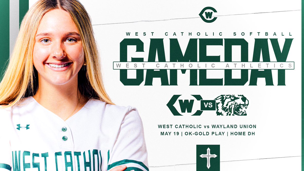 GAMEDAY!

OK-Gold play today with the Wildcats of Wayland Union for both JV &amp; Varsity. A pair of games, game one is set for 4:15pm. See you there!

JV: Away
Varsity: Home

#WeTheWest | #GRWCSoftball