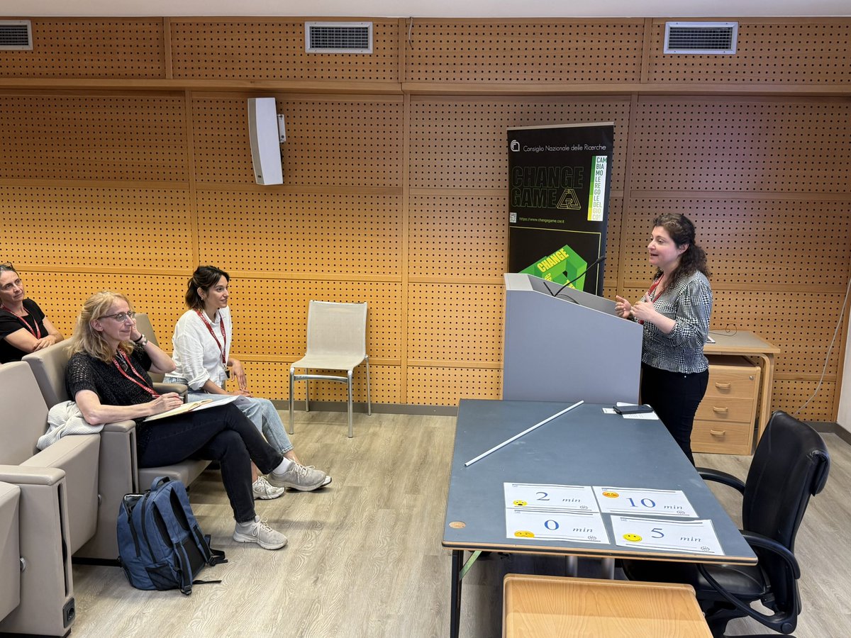 Progetti@CNR CHANGEGAME & Linguaggio della Ricerca (@cnr_changegame) on Twitter photo A completare le new entry è l’ora del talk delle esperte di due istituti <a href="/CNRsocial_/">CNR Consiglio Nazionale delle Ricerche</a>: #cnr_IBPM di Roma con Giovanna Costanzo e Teresa Colombo e di #CnrISTC di Catania & Univ. Padova in Social Sciences, Applied Psychology con Alessandra Vitanza e Federica Morleo
#stem #ner A completare le new entry è l’ora del talk delle esperte di due istituti <a href="/CNRsocial_/">CNR Consiglio Nazionale delle Ricerche</a>: #cnr_IBPM di Roma con Giovanna Costanzo e Teresa Colombo e di #CnrISTC di Catania & Univ. Padova in Social Sciences, Applied Psychology con Alessandra Vitanza e Federica Morleo
#stem #ner