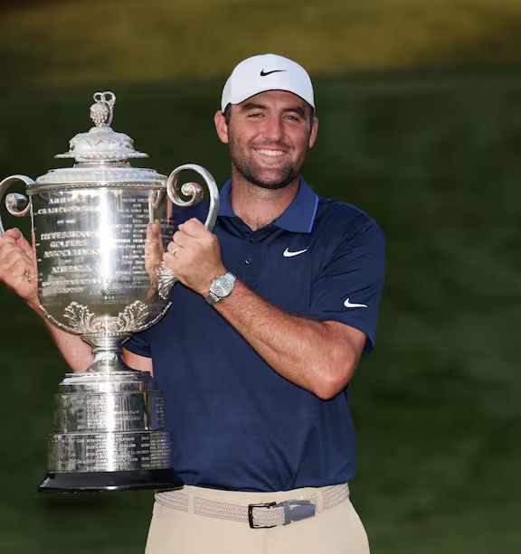 Well played Scottie! A worthy champion.

#PGA #PGAChampionship #PGAChampionship2025 #QuailHollow #WanamakerTrophy #MajorSeason