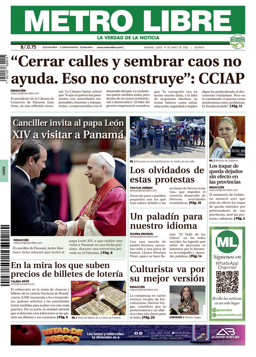 MetroLibrePTY's tweet image. Metro Libre a tus manos... Epaper.metrolibre.com Lee aquí la versión e-paper de hoy #ActualidadML