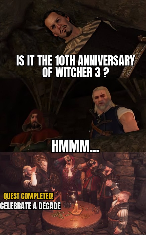 Twitt_Anmol's tweet photo. @thewitcher #10YearsofTheWitcher3❤️⚔️🍻 https://t.co/HXBqFAVmXa