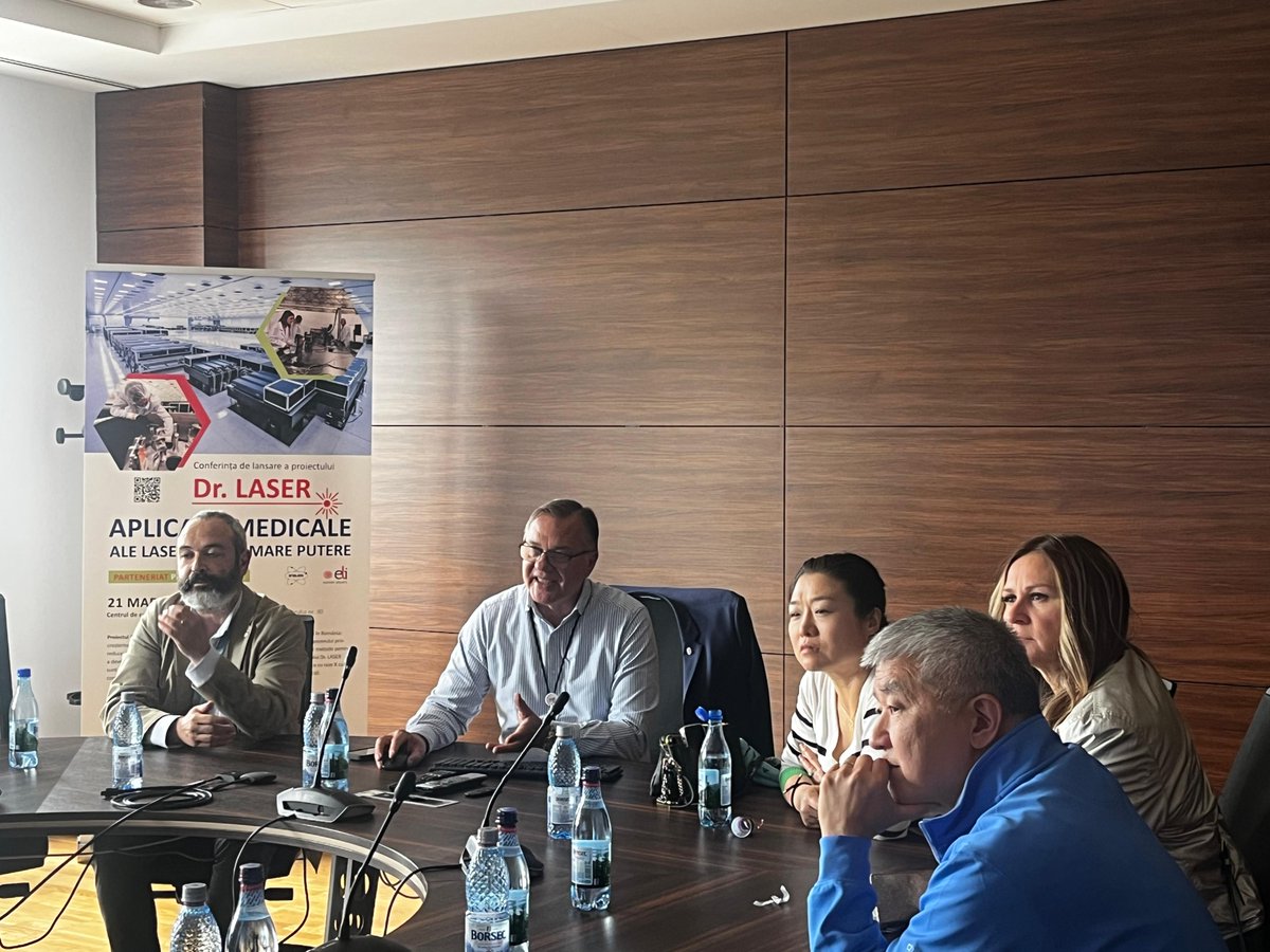 We are pleased that astronauts Daniel Michio Tani and Yi So-yeon showed genuine interest in visiting our facility, and we are delighted to have had them as guests at @#ELI_NP!