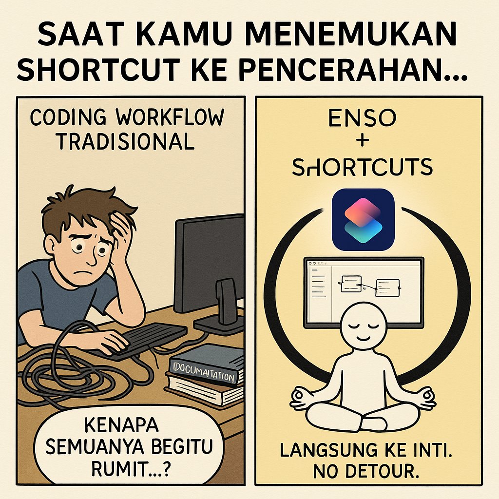 MEOCREAT's tweet image. When you discover the Shortcut, you're not just finding Enso — you're finding flow.
#NoCode #VisualProgramming #Enso
@EnsoBuild 🚀