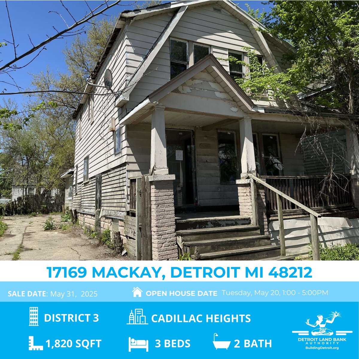 BuildingDet's tweet image. Take a tour this Tuesday! 🏡 Stop by our open house from 1–5 PM and explore available Detroit homes—your next move could start today!
#TourTuesday #DetroitHomes #OpenHouse #OwnDetroit
