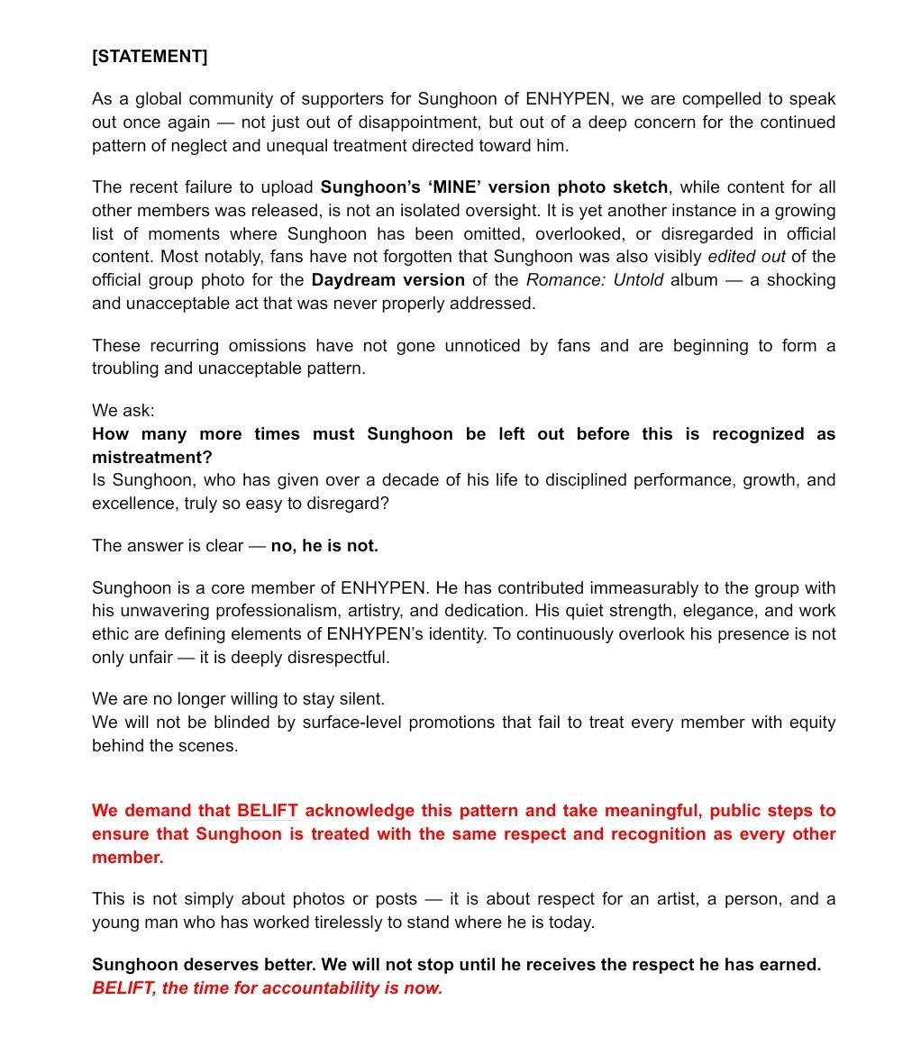 DROP TAGS FOR SUNGHOON !!

BELIFT RESPECT SUNGHOON
#WeSTANDwithSUNGHOON
#항상_성훈이를_지켜줄게
#BELIFTRespectSUNGHOON <a href="/BELIFTLAB/">BELIFT LAB</a>