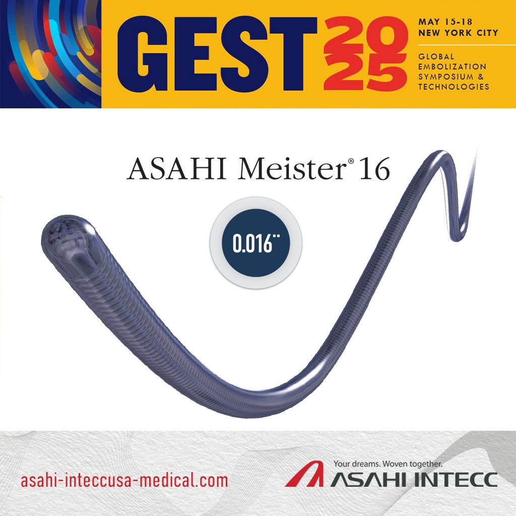 AIU_Medical's tweet photo. Impressed as well with our Meister 16 Peripheral Guide Wire at #GEST2025? DM us to schedule a hands-on demo at your location! Get the full specs here: https://t.co/nsivGZW1pC
#vasctwitter #PeripheralIntervention #IRad #CLIfighters #Endovascular https://t.co/kMEqsG0kDA