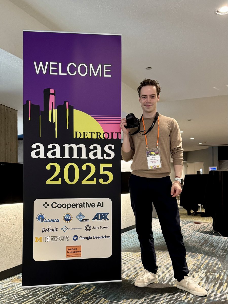 Paul Friedrich (@pa_friedrich) on Twitter photo At #AAMAS25 in Detroit this week and presenting my work with <a href="/pasztorb/">Barna Pásztor</a> & <a href="/gio_ramponi/">Giorgia Ramponi</a> Thursday afternoon - if you're here, let's connect and chat about learned algorithmic collusion, or go for a morning run! At #AAMAS25 in Detroit this week and presenting my work with <a href="/pasztorb/">Barna Pásztor</a> & <a href="/gio_ramponi/">Giorgia Ramponi</a> Thursday afternoon - if you're here, let's connect and chat about learned algorithmic collusion, or go for a morning run!