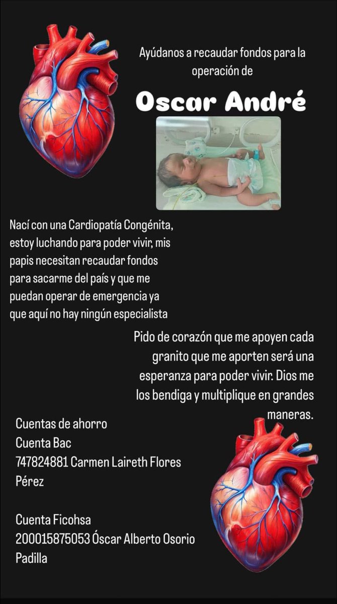 Aquí dejamos esto para que todos ayuden a Oscarito!