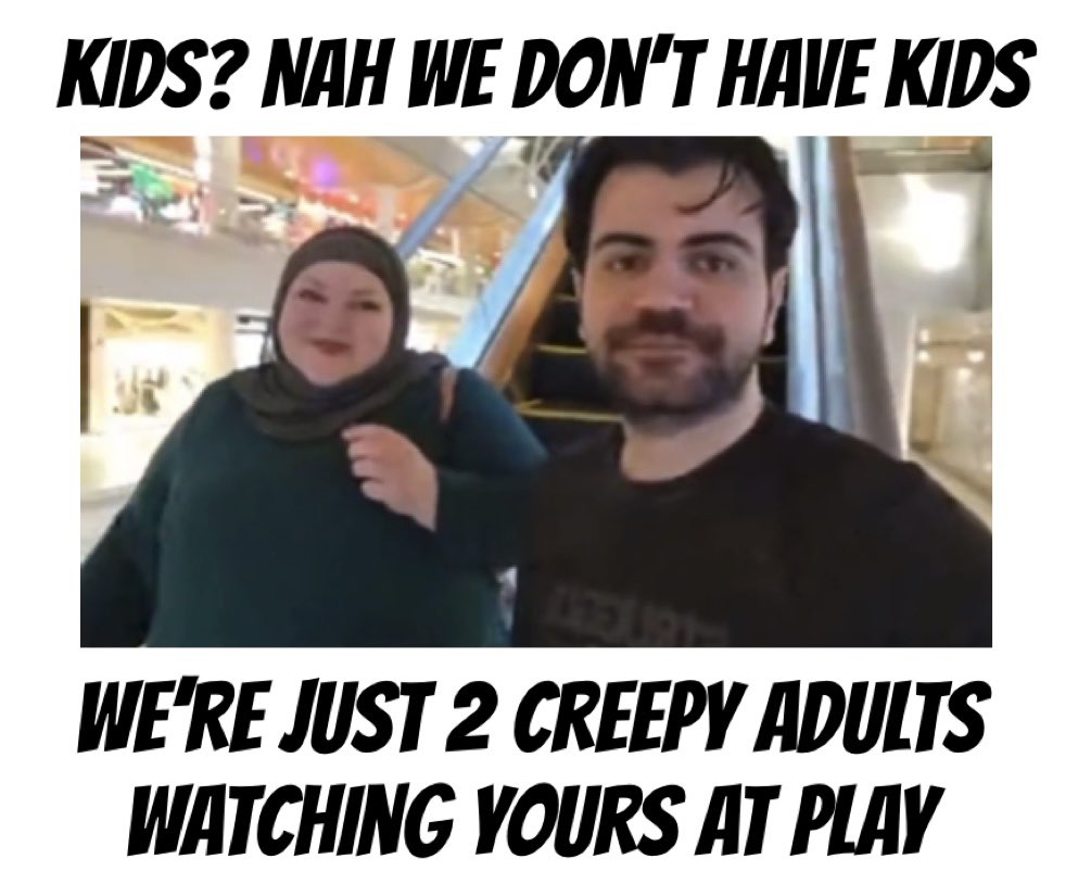 spikedtea4u's tweet image. Imagine seeing these 2 weirdos filming your child at play?! 

#strangerdanger 
#FoodieBeauty 
#FoodieBeautyAnimalAbuser