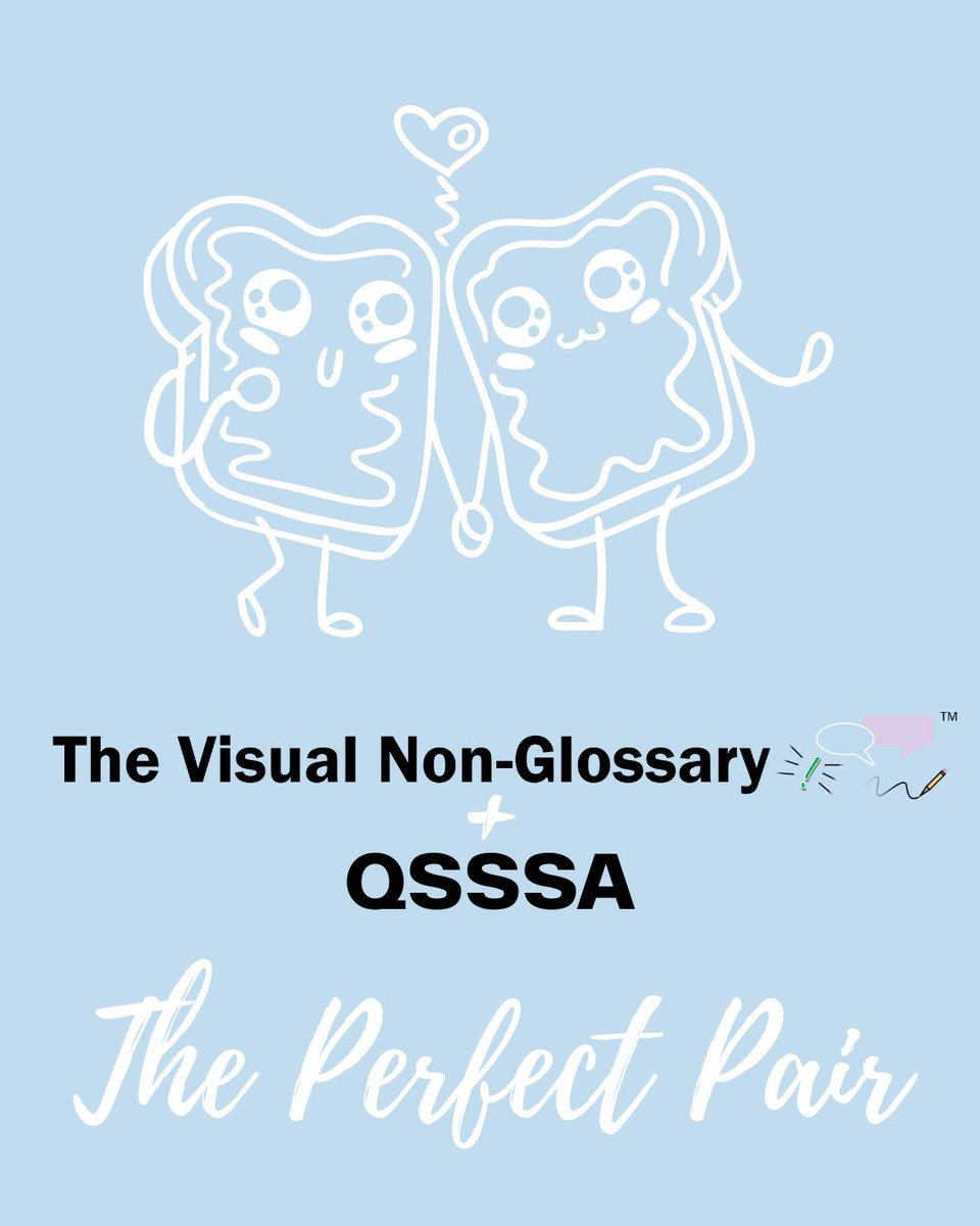 VNGvisuals's tweet image. The #VisualNonGlossary &amp;amp; #QSSSA go together like peanut butter &amp;amp; jelly! We can't wait for VNG creator @StFleenor &amp;amp; @Seidlitz_Ed CEO @DrMLara to team up for a phenomenal #QSSSA training in July. Have you registered yet? seidlitzeducation.com/qsssajul29/
