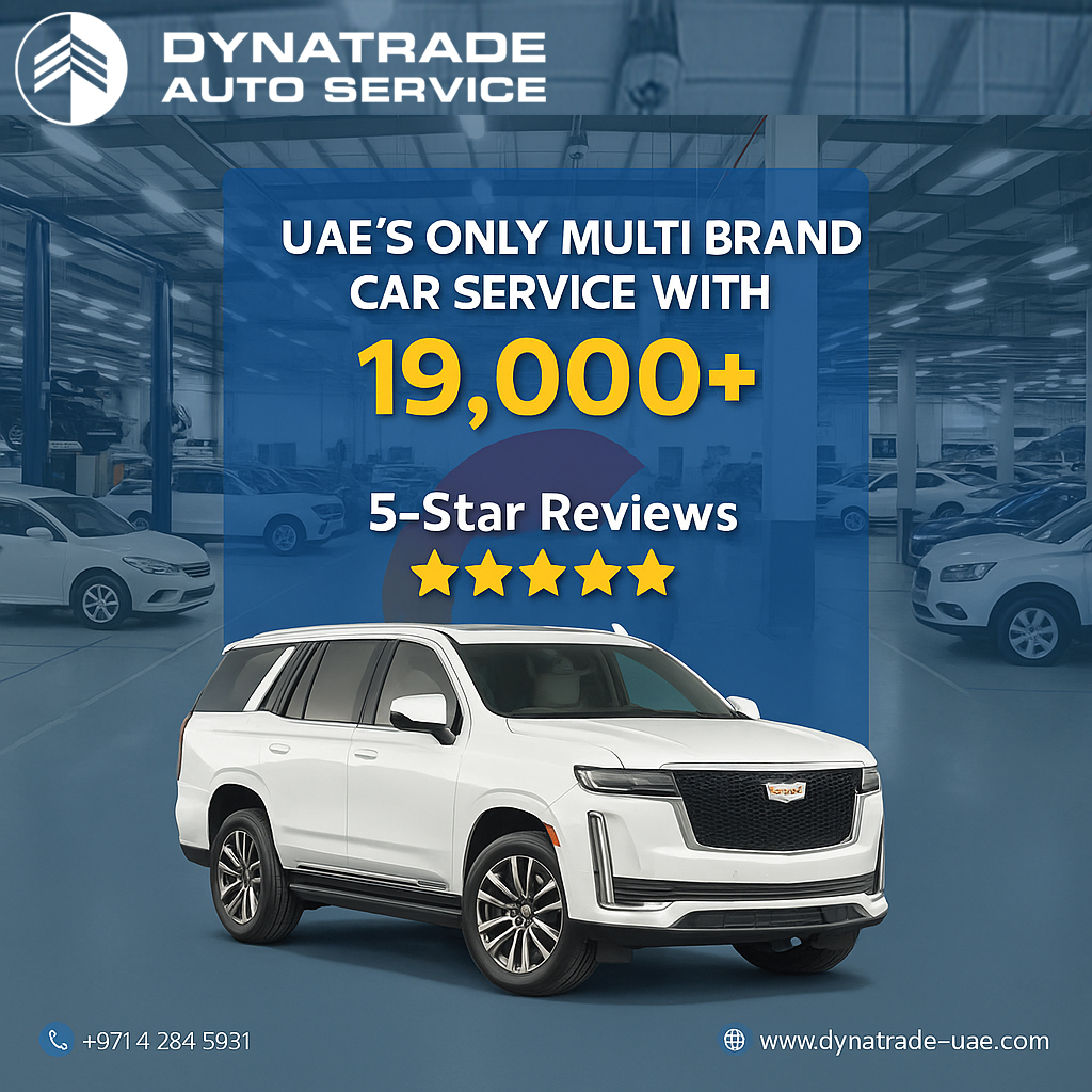 19,000+ Reviews and Still Going Strong! Dynatrade is the UAE’s trusted name in multi-brand car care.
Premium service, expert technicians, and genuine customer trust — all under one roof.
Website: dynatrade-uae.com
#Dynatrade #CarServiceUAE #5StarReviews #BestCarCare