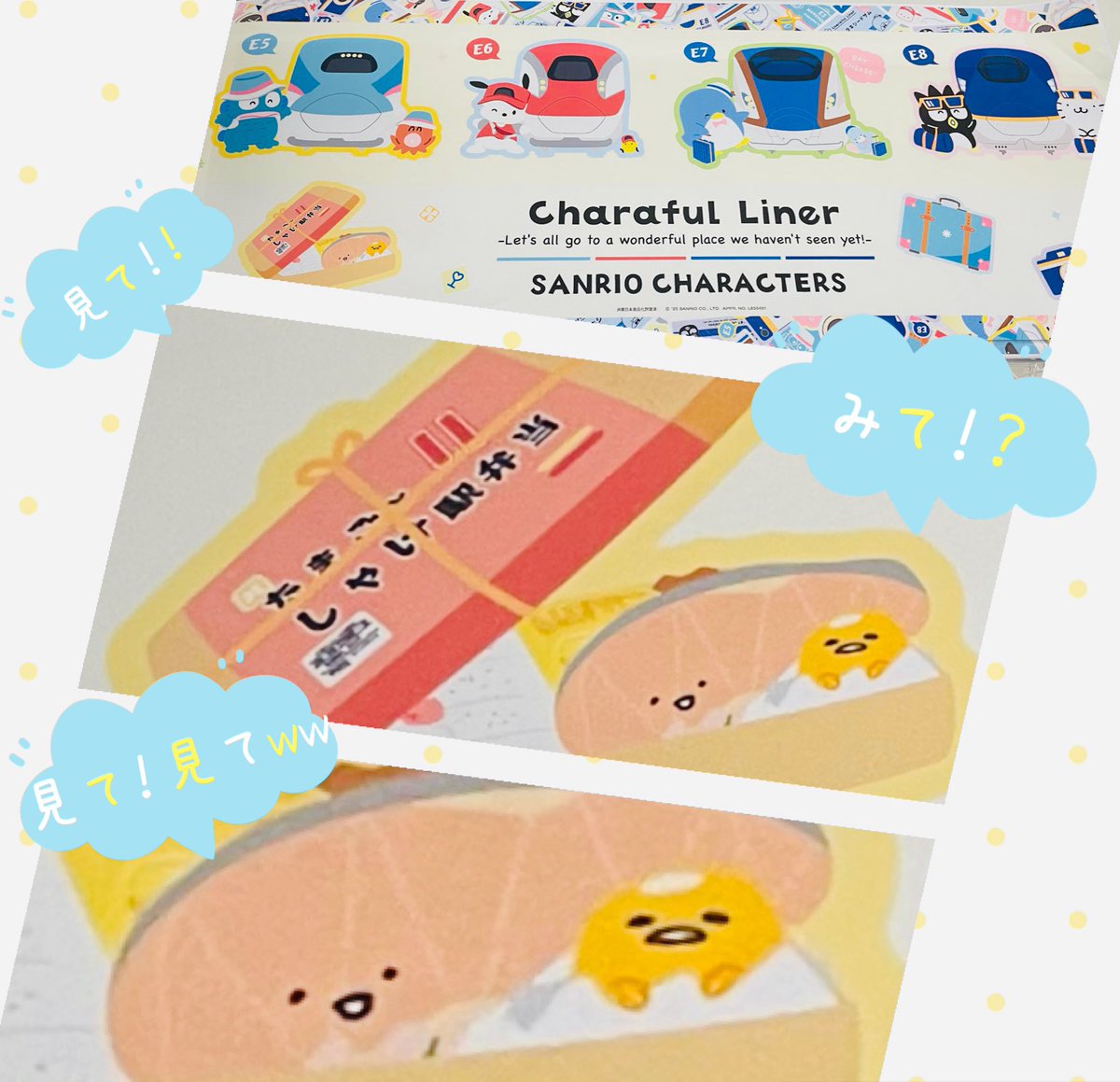 nekoneko_307's tweet photo. 駅の売店にサンリオがいた！

ん？  んんーｗｗｗｗｗ

よーく見たら

駅弁当でコラボしてるｗｗｗ

 #キャラフルライナー   #サンリオキャラクターズ https://t.co/061WagMs9h