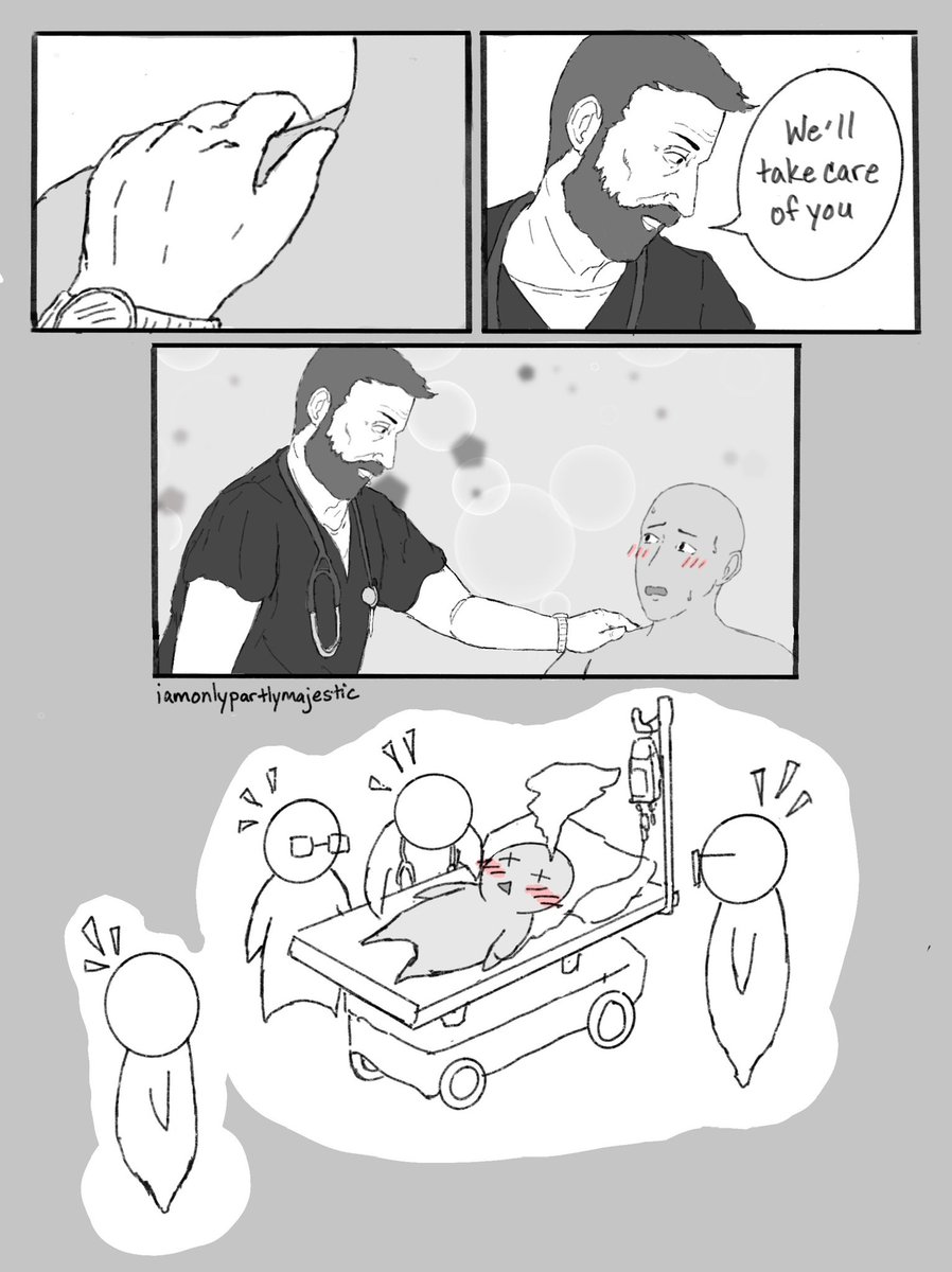 myopicmanatee's tweet image. POV: You came in during Dr. Robby’s shift and *he just took off his hoodie* (aka you might be dying) #thepitt #drrobby #michaelrobinavitch #hbo