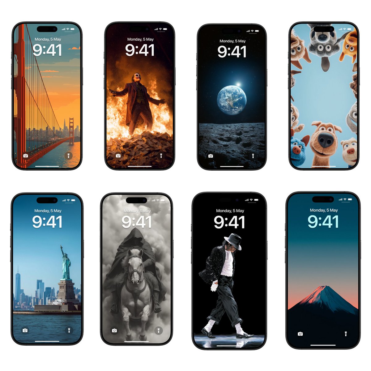 8K ON Lock Screen tweet media