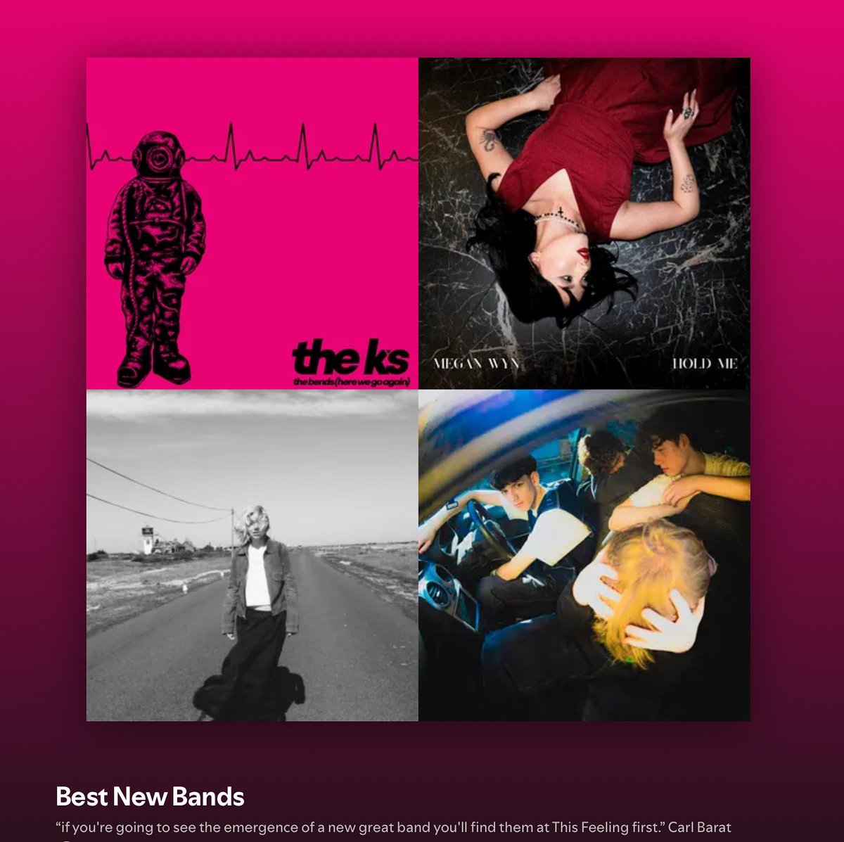 This Feeling (@this_feeling) on Twitter photo Best New Bands playlist adds 18/2025 🎸🔥
<a href="/TheKsUK/">THE K'S</a>
<a href="/megannwyn/">Megan Wyn</a>
<a href="/AliceSKmusic/">Alice SK</a>
<a href="/TheAnsellsBand/">The Ansells</a>
<a href="/dopaminetheband/">Dopamine</a>
<a href="/theguestlistmcr/">The Guest List</a>
<a href="/thestraypursuit/">The Stray Pursuit</a>
<a href="/thearistonband/">The ∆riston</a>
<a href="/florentenes/">Florentenes</a> & more!
🔊 open.spotify.com/playlist/3ku8L… Best New Bands playlist adds 18/2025 🎸🔥
<a href="/TheKsUK/">THE K'S</a>
<a href="/megannwyn/">Megan Wyn</a>
<a href="/AliceSKmusic/">Alice SK</a>
<a href="/TheAnsellsBand/">The Ansells</a>
<a href="/dopaminetheband/">Dopamine</a>
<a href="/theguestlistmcr/">The Guest List</a>
<a href="/thestraypursuit/">The Stray Pursuit</a>
<a href="/thearistonband/">The ∆riston</a>
<a href="/florentenes/">Florentenes</a> & more!
🔊 open.spotify.com/playlist/3ku8L…
