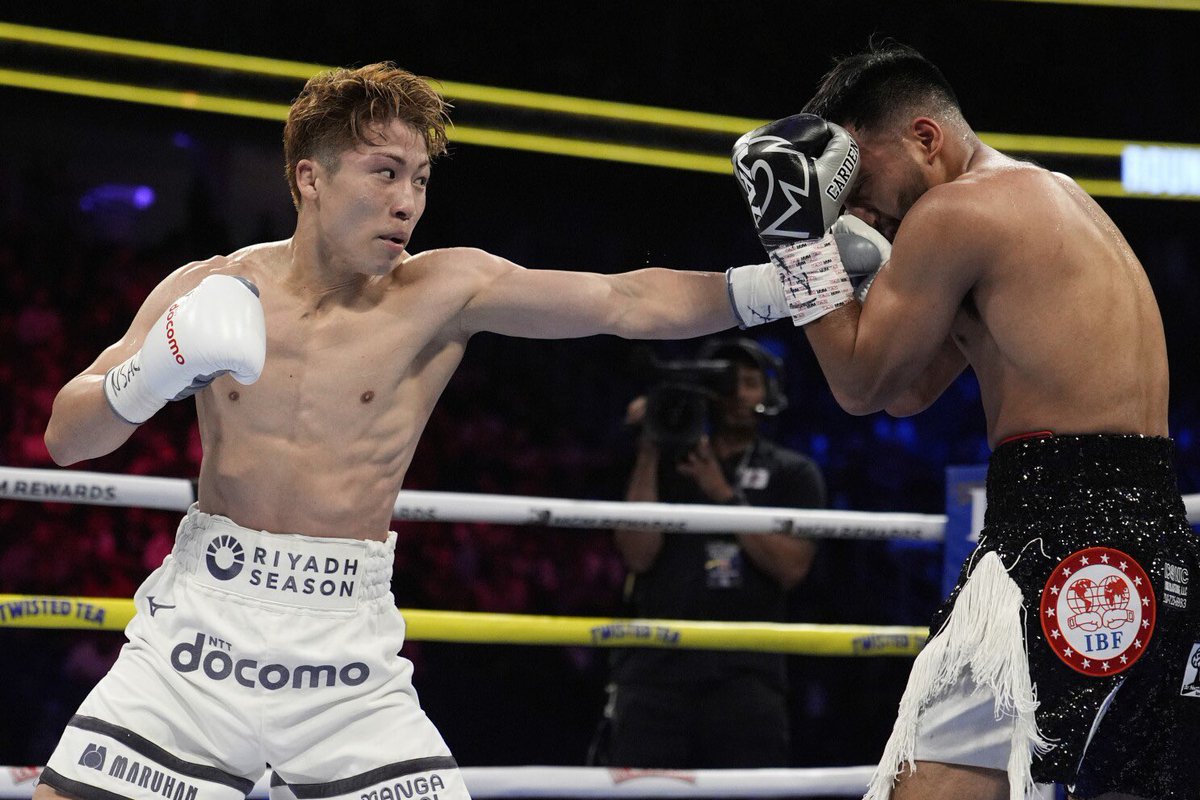 hyperkoboxing's tweet photo. Naoya Inoue landed 176 punches on Ramon Cardenas.  Canelo, Ryan Garcia, and Devin Haney landed 182 punches on their respective opponents...  COMBINED.  💀 https://t.co/QodweihTAw