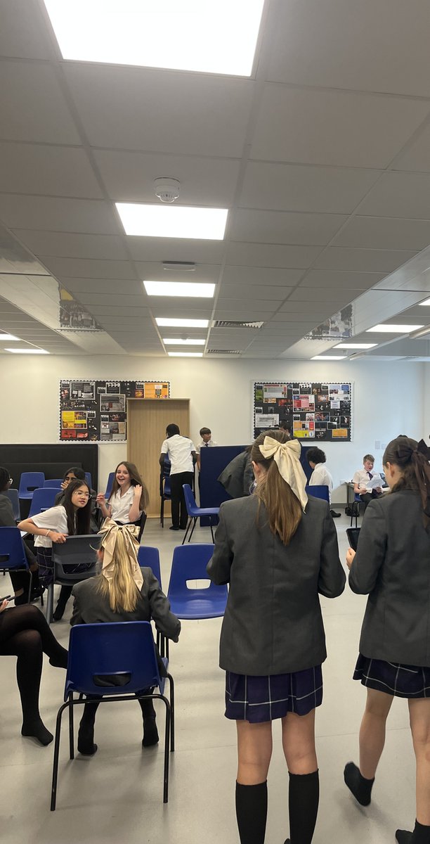 UnsworthAcademy's tweet photo. Our Year 7s are bringing the magic to life as they rehearse their own scenes from Harry Potter and the Cursed Child #DramaClass #OnStage #TeamUnsworth https://t.co/CRqeWtVdwu