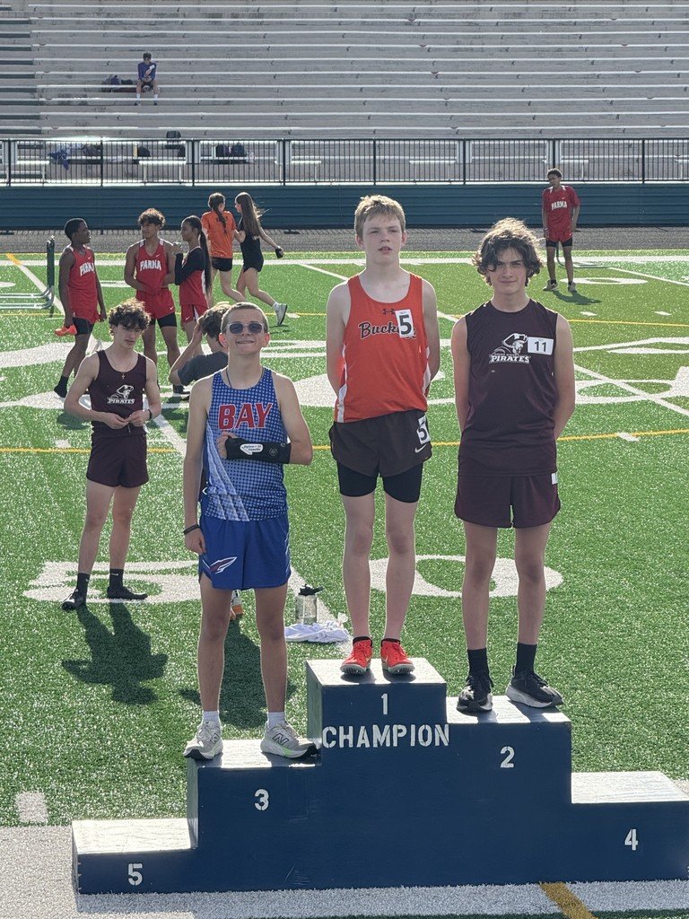 BaySchoolsOH's tweet photo. Congrats to Gavin English, who took Third Place at CWC MS Conference Championship for the 1600. Gavin also PR’d with a time of 5:11. #BeProudToBeBay https://t.co/MKMdgGMTNw