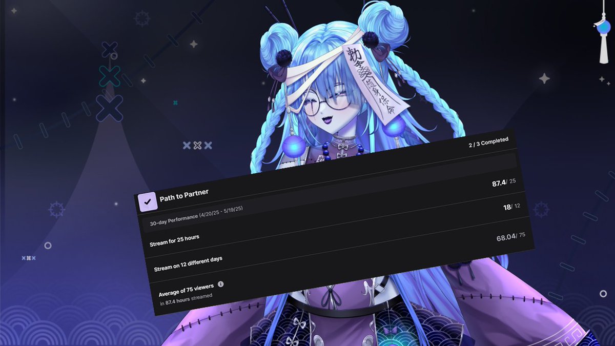 🔴LIVE🔴
GOOD MORNING DOLLIES!!

We are soooo close to being able to apply for partner early! If you're able to I would really appreciate it if you could stop by and drop a lurk. 

Who knows, maybe you'll find your new favorite vtuber!  
🔗Link Below⬇️