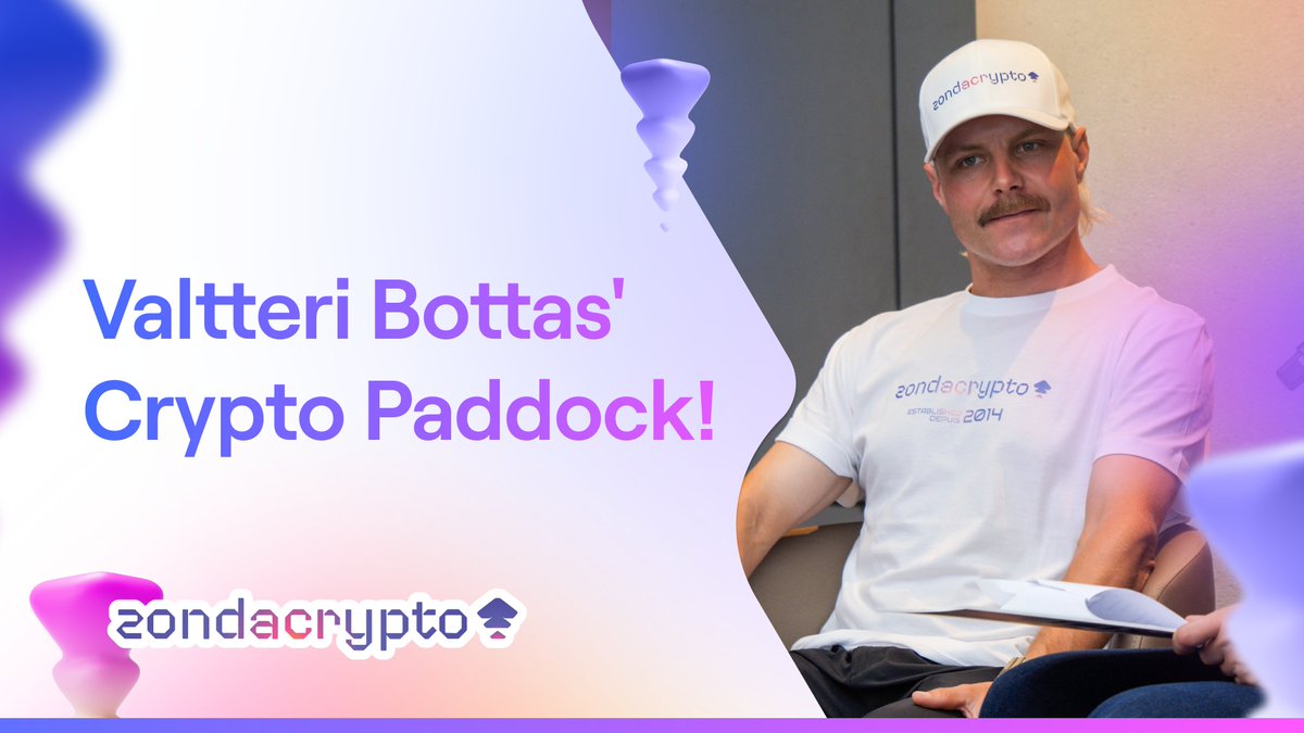 zondacrypto (@zondacrypto) on Twitter photo The Crypto Paddock with <a href="/ValtteriBottas/">Valtteri Bottas</a> is now LIVE on our YouTube channel! 🎥🏁
💬 Dive into a dynamic crypto talk featuring our ambassador Valtteri Bottas, CEO Przemysław Kral, and ZND Marketing Manager Piotr Szopa!
What’s inside? 👇
🔹 Why he joined the crypto world 💡
🔹 The Crypto Paddock with <a href="/ValtteriBottas/">Valtteri Bottas</a> is now LIVE on our YouTube channel! 🎥🏁
💬 Dive into a dynamic crypto talk featuring our ambassador Valtteri Bottas, CEO Przemysław Kral, and ZND Marketing Manager Piotr Szopa!
What’s inside? 👇
🔹 Why he joined the crypto world 💡
🔹