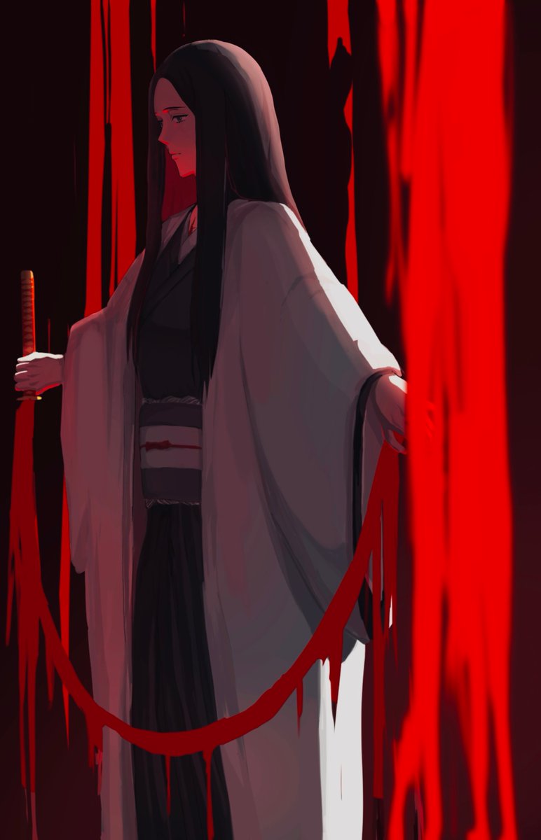 Hamutaro_king's tweet photo. BLEACHの卯ノ花さん https://t.co/5TwyqCa6pu