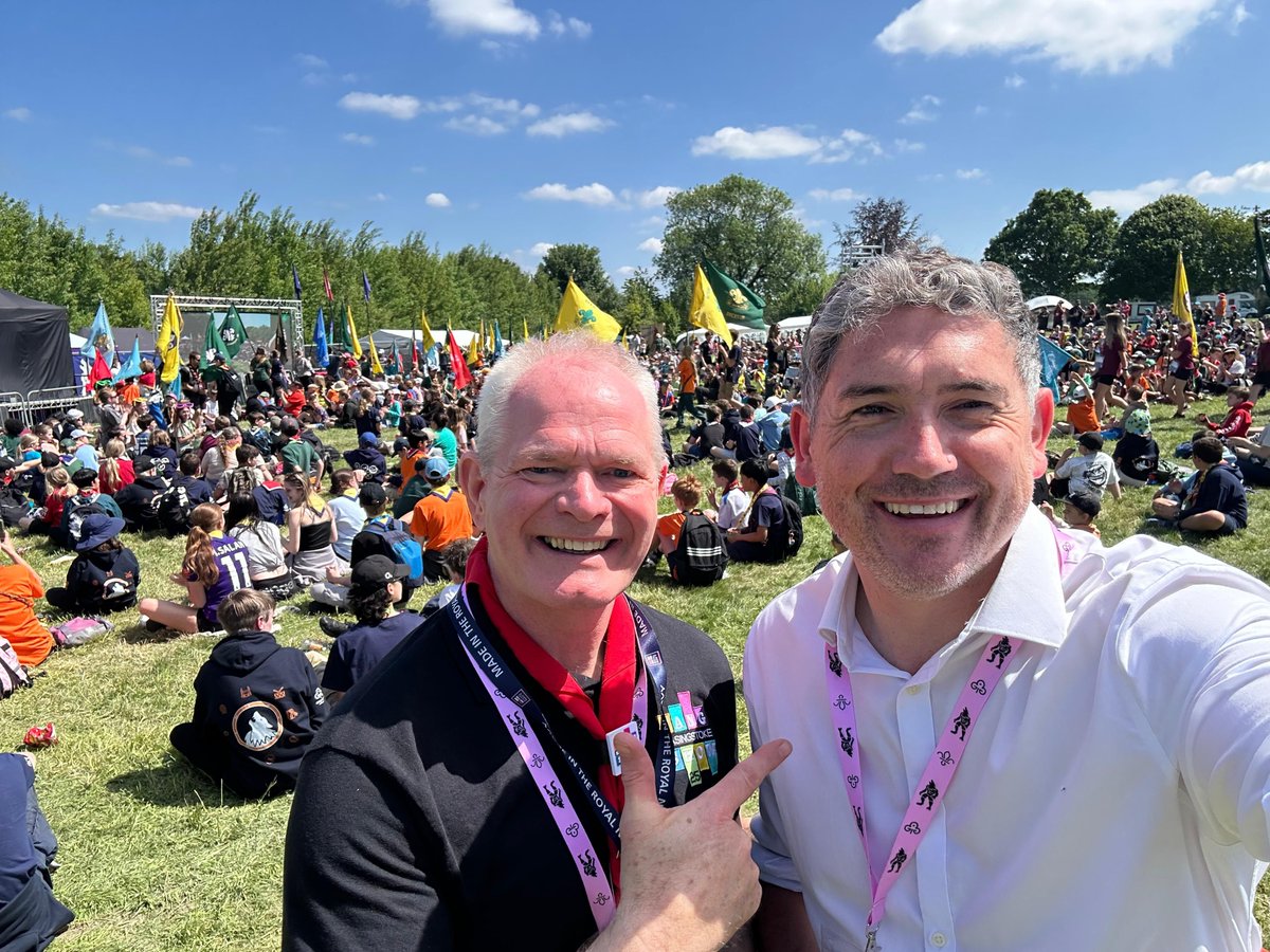 LukeMLabour's tweet photo. Brilliant to join #BEASTLY25 in Basingstoke this weekend.

More than 2,000 Scouts and Girl Guides, 500 volunteers, and over 7,000 hours of effort put into 100+ activities – all to create something really special for young people across our area.

From Squirrels to Explorers, Rainbows to Rangers, the scale and spirit of the event was a real credit to everyone involved.

Huge thanks to all the organisers, volunteers and leaders who made it happen