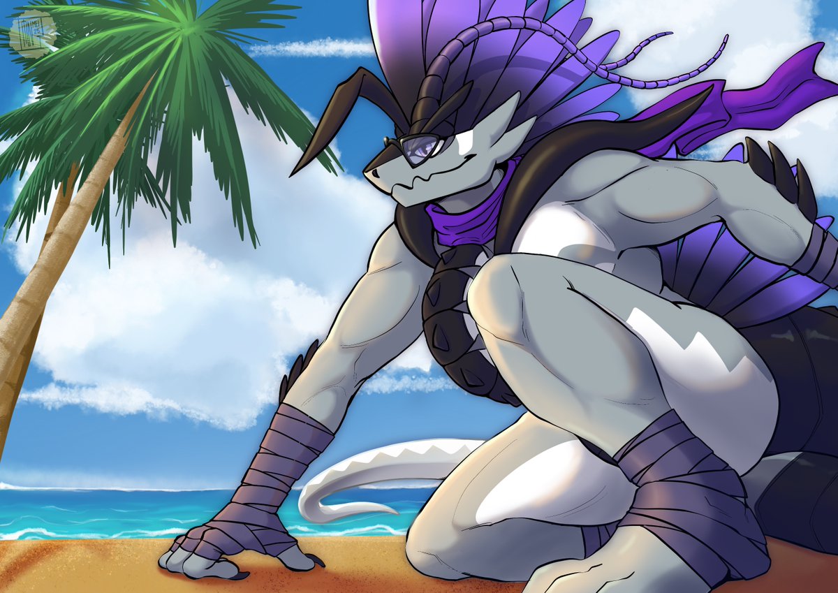 TaylaTaur's tweet image. Commission done! Drawing pokesona makes me happy