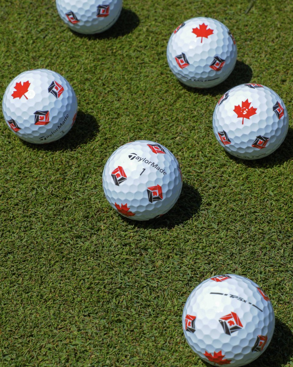 Celebrate the holiday the Canadian way. Rep the North with the #TP5 and #TP5x pix Canada golf ball. Visit tmgolf.co/XCanadaPix