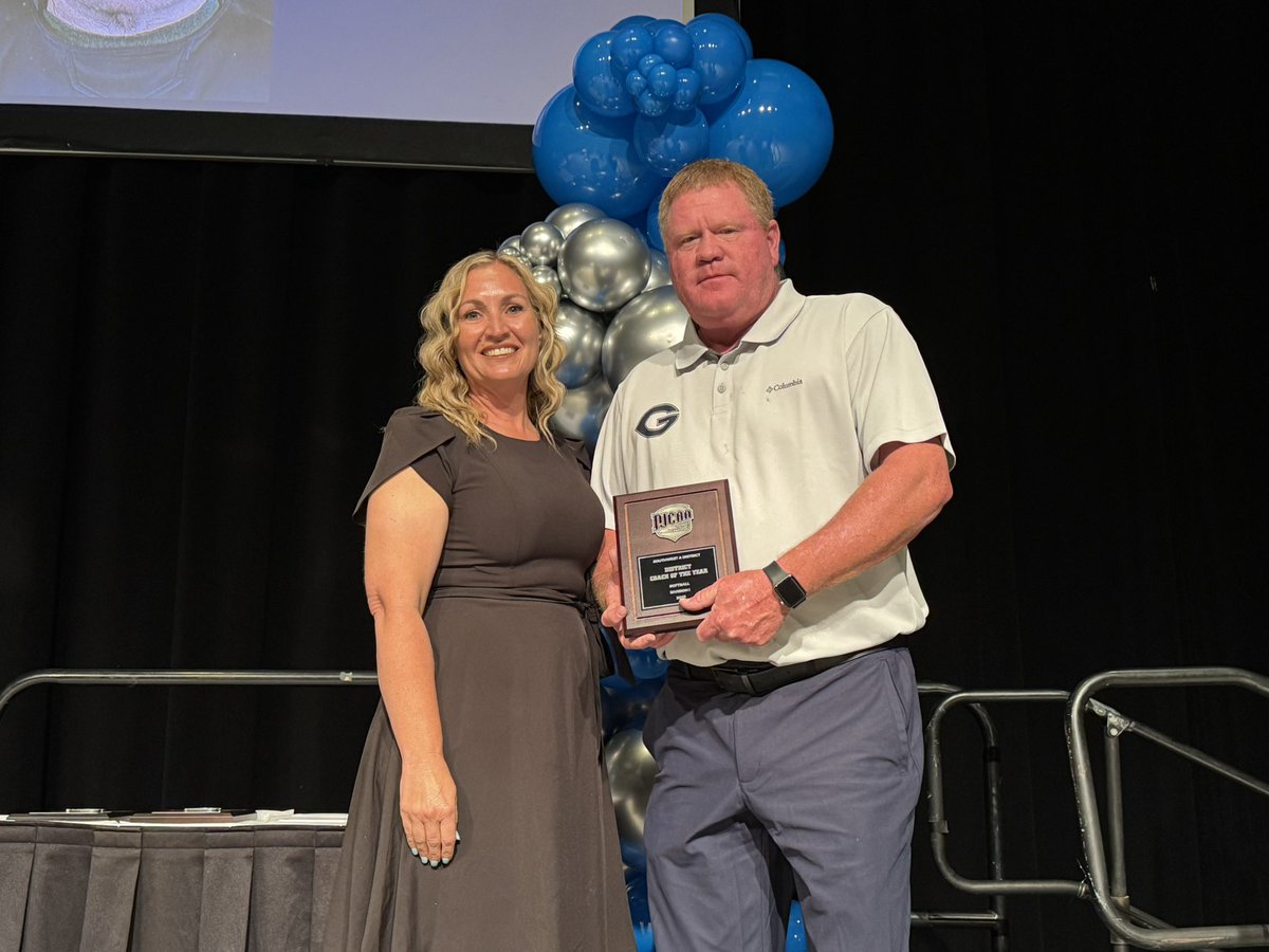 Ladies and gentlemen, our THREE time District Coach of the Year… Mike McBrayer!! 

-51-7 record
-#5 National Ranking 
-Southwest District A Regional Champions 
-Third World Series appearance in five years

Congratulations boss man! #GWAY