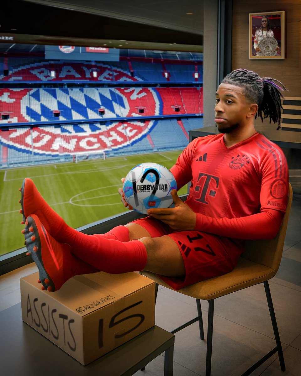 Not bad 😎

What a debut season for Michael Olise with 12 goals and 15 assists 💫