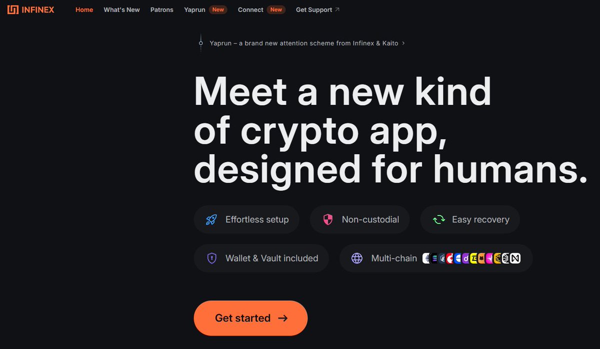 聊聊最近自己参与的一个项目 infinex <a href="/infinex/">Infinex</a> 
【项目背景】 
6700万融资,还有V神和Solana创始人这帮大佬的投资，本身也是SNX的团队做的，所以实力方面应该是没有任何问题的。