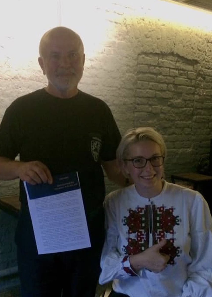 Taras Popadyuk with call sign "Semen"— a Hospitaller with a remarkable story!
After the annexation of Crimea, in January 2015, following training, he joined the Hospitallers battalion. He completed more than 40 rotations.

Read the full story &amp; support at hospitallers.org.uk/post/taras-pop…