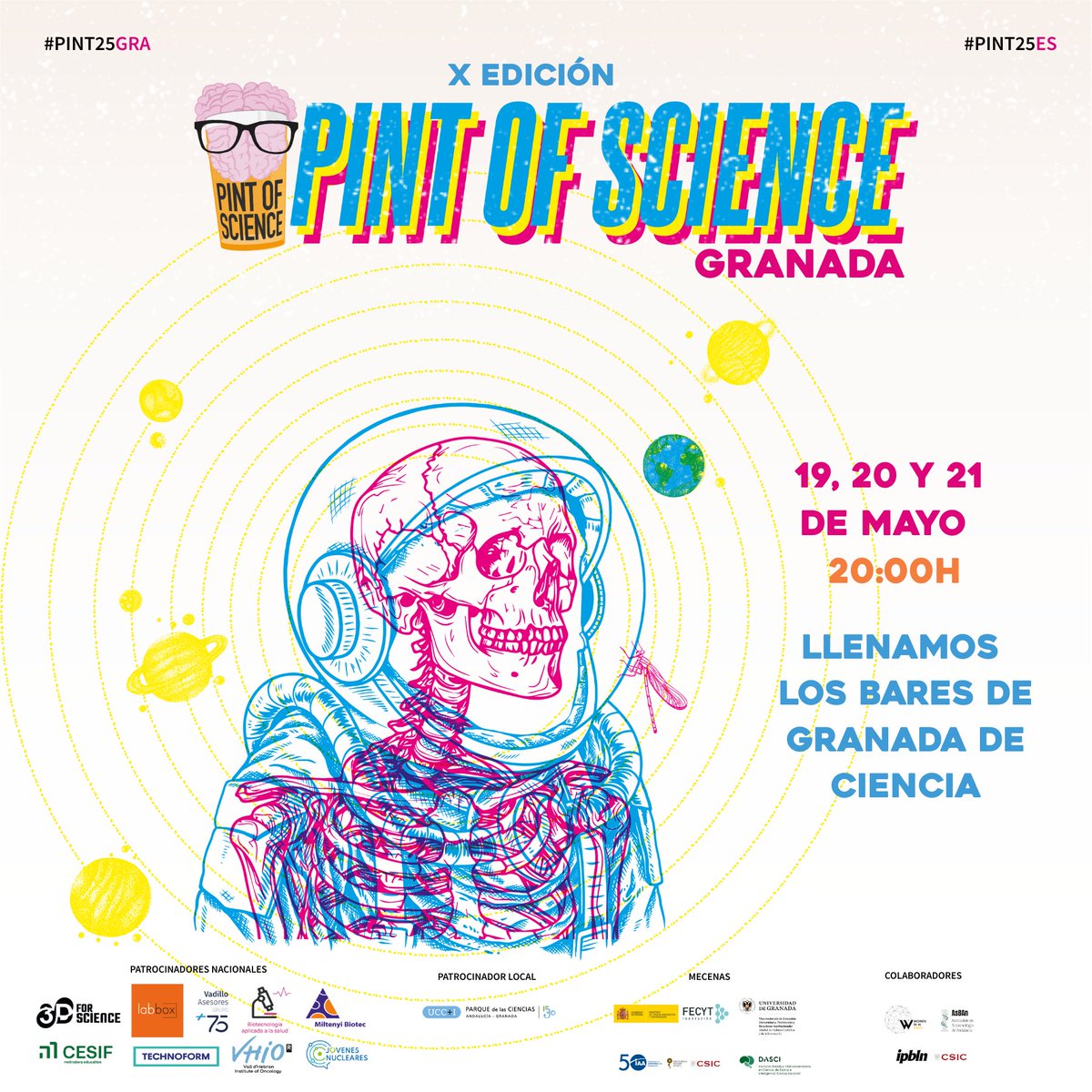 Ciencia en Bares Granada (@cienciabaresgra) on Twitter photo ¡Es hoy, es hoy! 🚀 😊Arranca el #Pint25GRA y no podemos estar más emocionadxs!!
Charlas divulgativas, concursos, premios y más sorpresas en el festival <a href="/pintofscienceES/">Pint of Science ES</a>
¿Os lo vais a perder? 😏
<a href="/LIBERIApub/">Liberia café-pub</a> <a href="/ClubCottonclub/">Cotton Club</a> <a href="/LemonrockGr/">lemonrockgranada</a> ¡Es hoy, es hoy! 🚀 😊Arranca el #Pint25GRA y no podemos estar más emocionadxs!!
Charlas divulgativas, concursos, premios y más sorpresas en el festival <a href="/pintofscienceES/">Pint of Science ES</a>
¿Os lo vais a perder? 😏
<a href="/LIBERIApub/">Liberia café-pub</a> <a href="/ClubCottonclub/">Cotton Club</a> <a href="/LemonrockGr/">lemonrockgranada</a>
