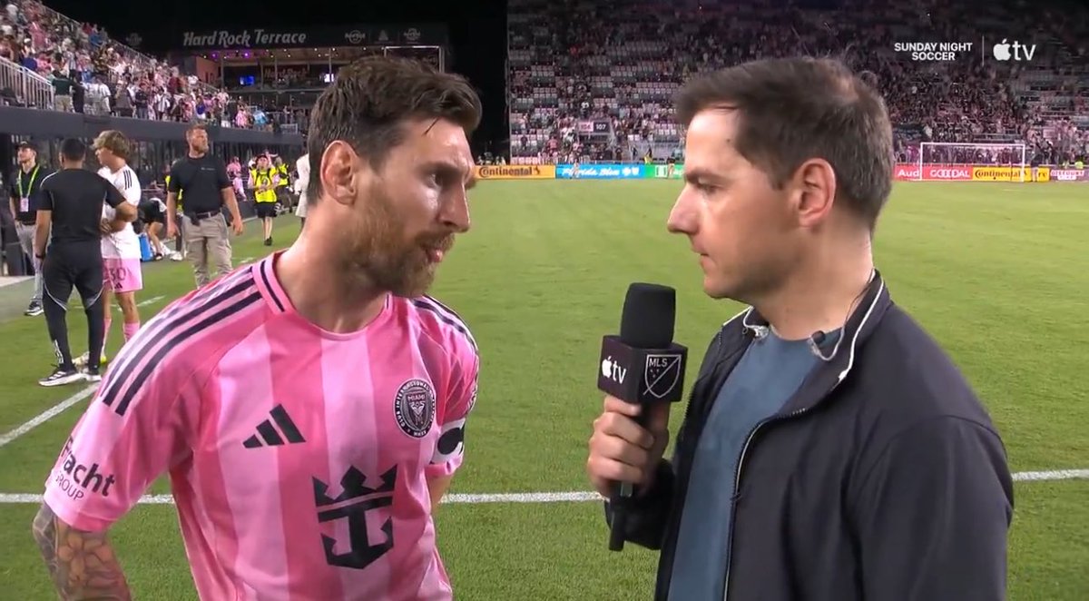 AlbicelesteTalk's tweet image. Leo Messi: &quot;My contract renewal? No, I don&apos;t know anything about it.&quot; @MLSes