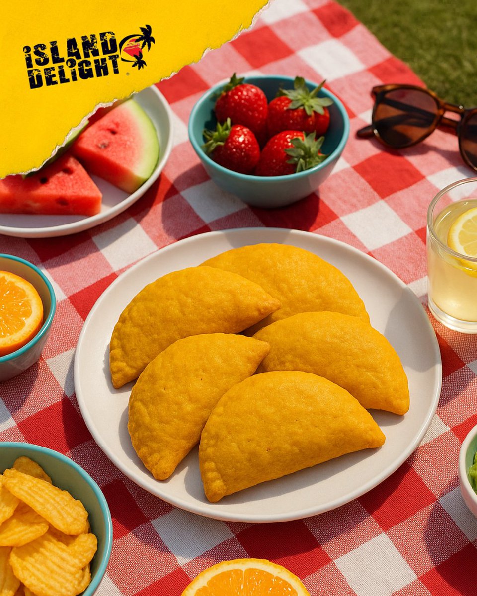 Sun’s out = patties out.

Grab a blanket, pick your flavour, and let’s pattie picnic. ☀️🥧

#IslandDelight #JamaicanPatties #PicnicTime