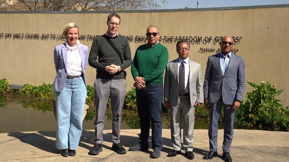 UNDP South Africa (@undpsouthafrica) on Twitter photo Shared pasts, just futures.
A Bangladesh delegation incl. the Supreme Court, Ministry of Law & <a href="/UNDP_BD/">UNDP Bangladesh</a>, are in🇿🇦 as part of a study exchange on justice and reconciliation.
A visit to the <a href="/apartheidmuseum/">Apartheid Museum</a> offered lessons on building inclusive, people-centred justice systems. Shared pasts, just futures.
A Bangladesh delegation incl. the Supreme Court, Ministry of Law & <a href="/UNDP_BD/">UNDP Bangladesh</a>, are in🇿🇦 as part of a study exchange on justice and reconciliation.
A visit to the <a href="/apartheidmuseum/">Apartheid Museum</a> offered lessons on building inclusive, people-centred justice systems.