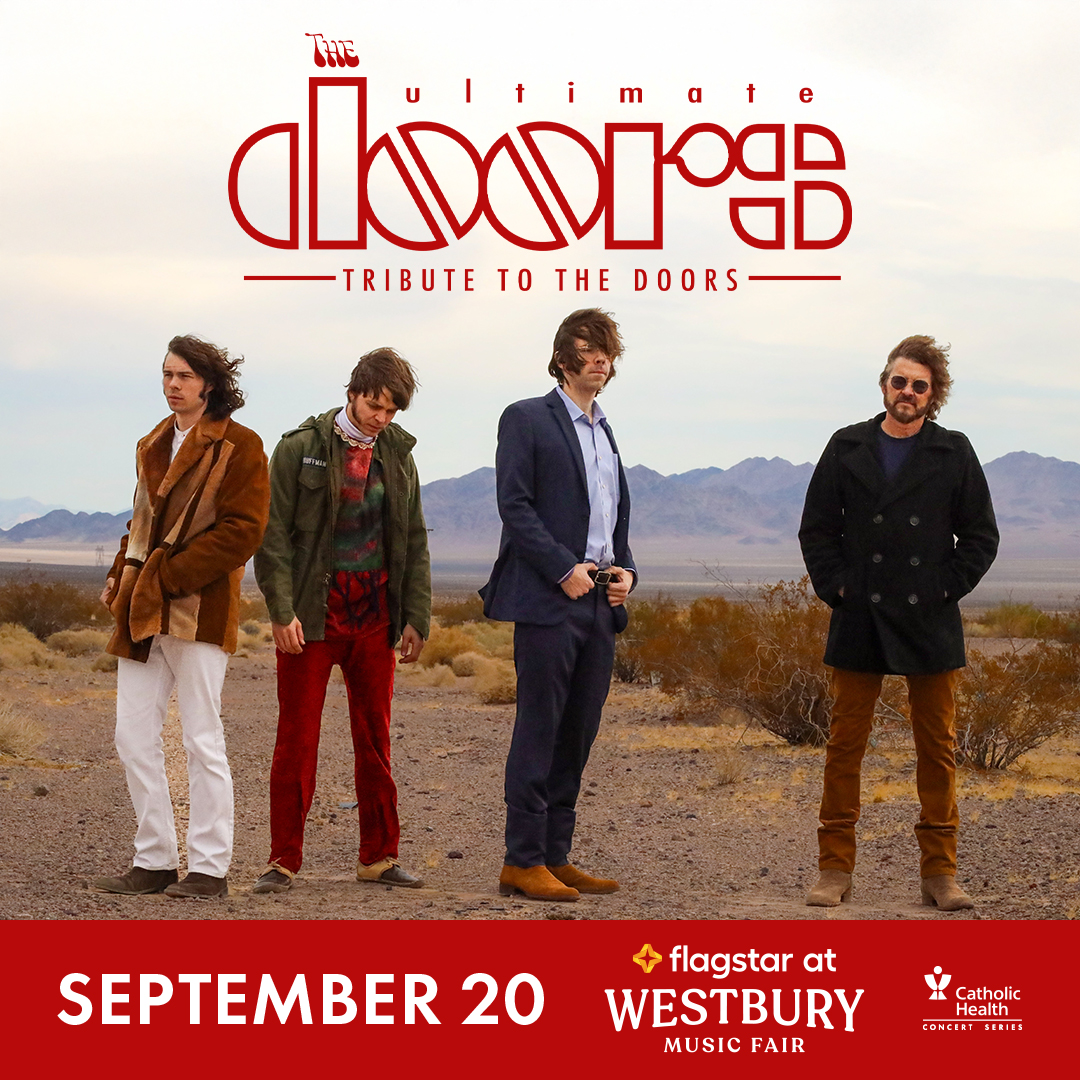 #Announced 🎸 The Ultimate Doors: Tribute to The Doors - September 20! 
Presale begins on Wednesday at 10AM (code: FREESTYLE)
Tickets go on sale to the General Public on Friday at 10AM!
🎫 tinyurl.com/ykvzuy9j