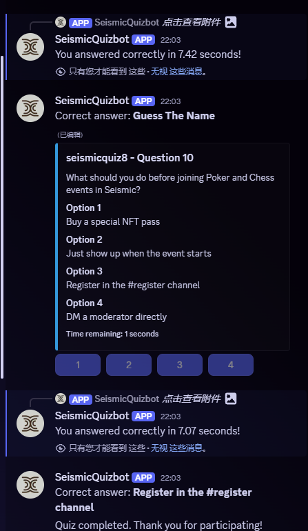 Another 10/10 day✌️ But sadly I can't make on list again😭(yeah, I'm blaming my VPN
Still glad to be a qualified Seismicer <a href="/SeismicSys/">Seismic</a>