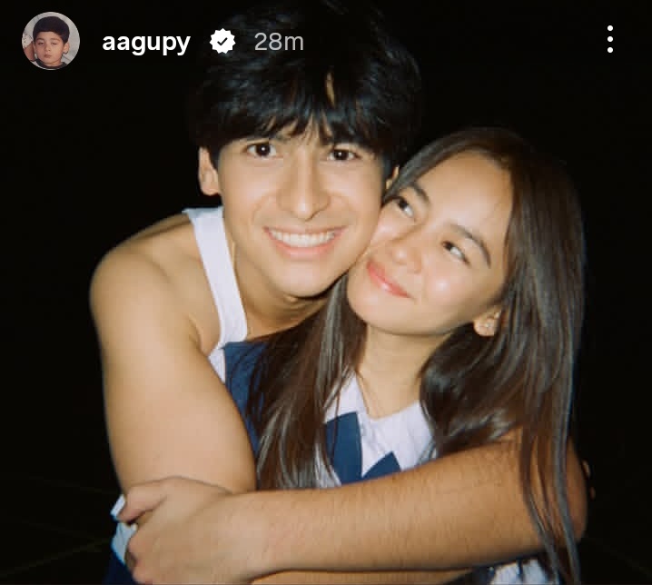 solsarchive's tweet photo. aa girlies kahapon: "wag magalit if ever di batiin ni dres si ash blah blah."

andres: nonchalant pala sa socmed ha? oh eto hard launch! hbd to my mutya :)

😭😭😭 https://t.co/IZwFdo3hQK