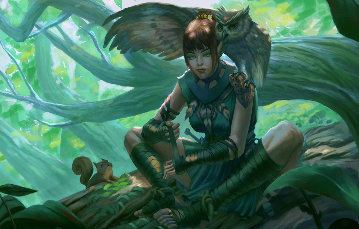 Hi guys, this is an illustration I worked on for the <a href="/DPSchool_/">digitalpaintingschool</a> competition. This piece, I focused on trying to highlight the character and the environment as much as possible in one piece. It took me a lot of time but here is a bit of my final rendering

artstation.com/artwork/WX9LeJ